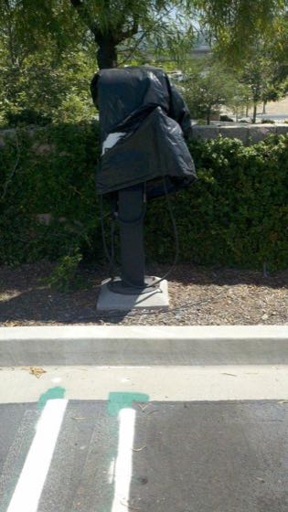 EV charger at Thousand Oaks Transit