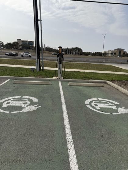 EV charger at Rogers Ranch