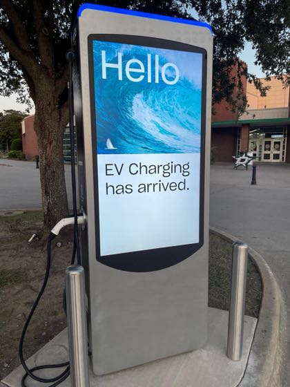 EV charger at Children's Health Star Center Farmers Branch