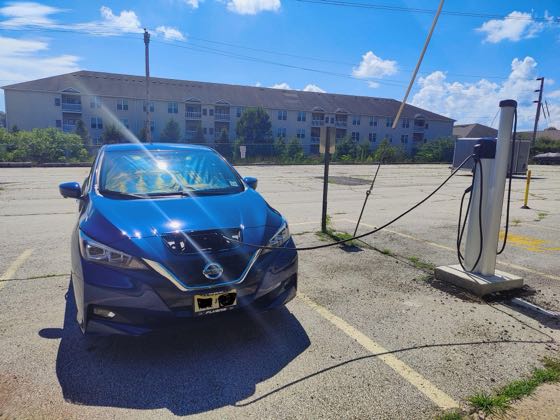 EV charger at Royersford Boro 2nd & Arch Lot