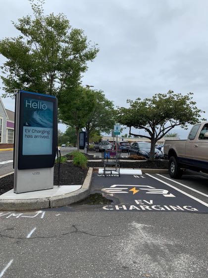 EV charger at Stop & Shop Bristol