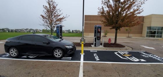 EV charger at Kohl's