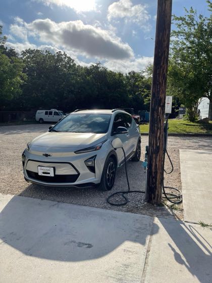 EV charger at Barrow Brewing Company