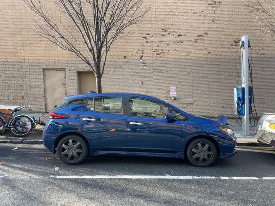 EV charger at 43rd St & 5th Ave Parking
