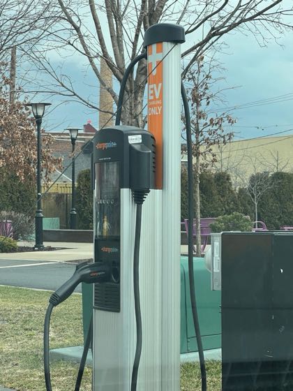 EV charger at Berry Lane Park