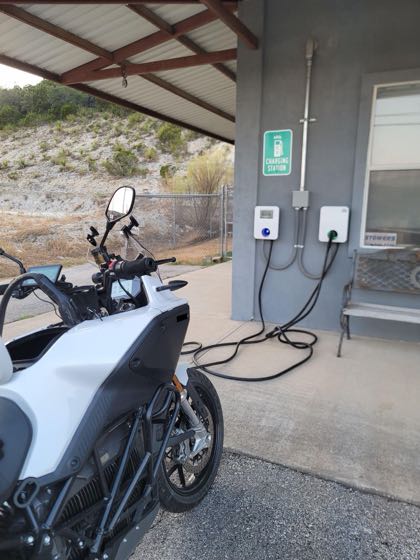 EV charger at Startz Veterinary