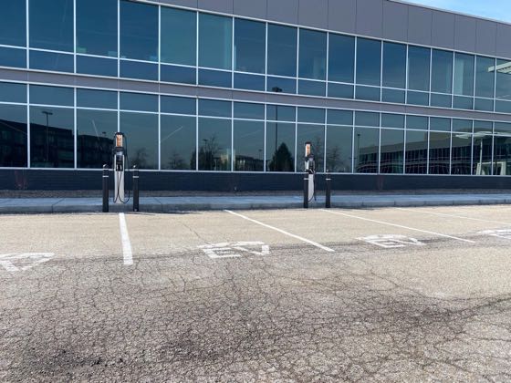 EV charger at 10300 Kincaid Dr