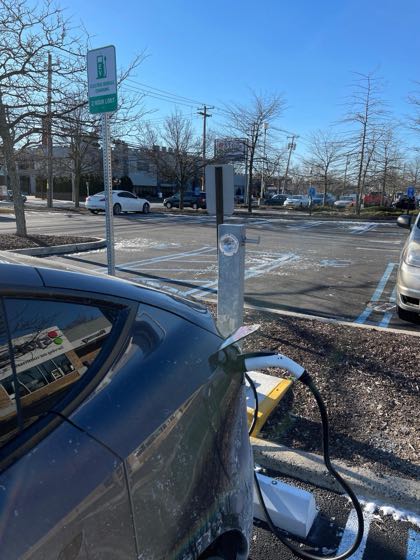 EV charger at Stop & Shop