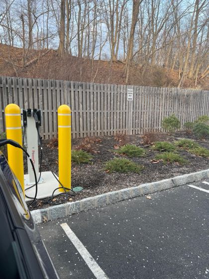 EV charger at Whippany Village Apartments