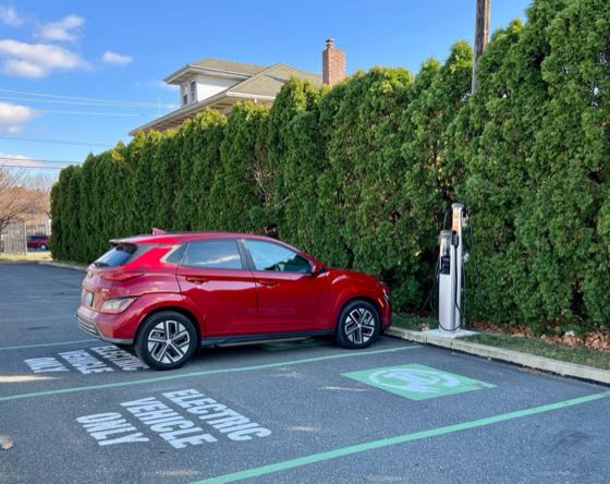 EV charger at Muhlenberg Twp