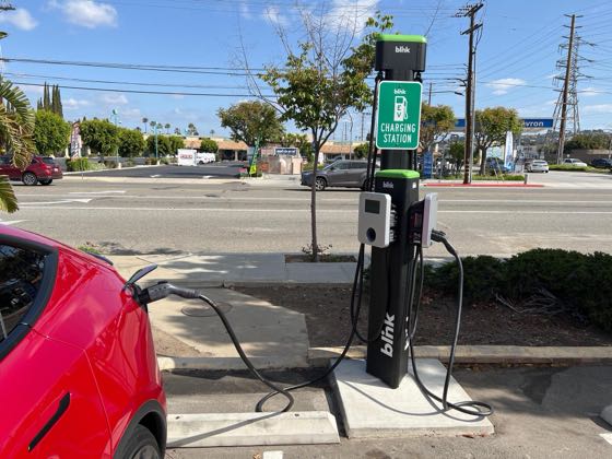 EV charger at Firestone Complete Auto Care
