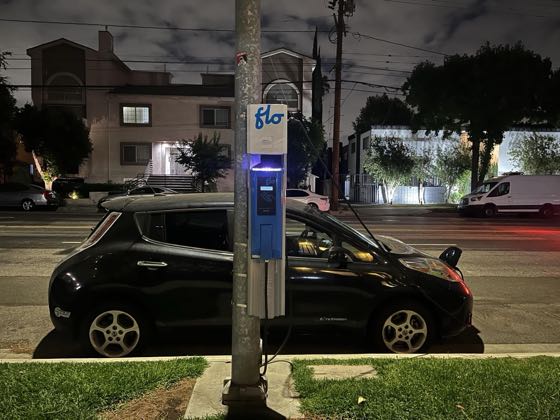 EV charger at 5235 Kester Ave Parking
