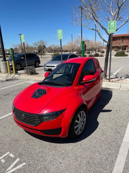EV charger at Lancaster Library