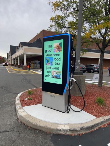 EV charger at Stop & Shop