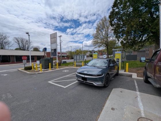 EV charger at Pride Convenience Store
