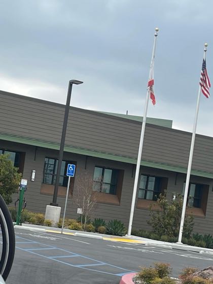 EV charger at Santa Clarita Sheriff's Station