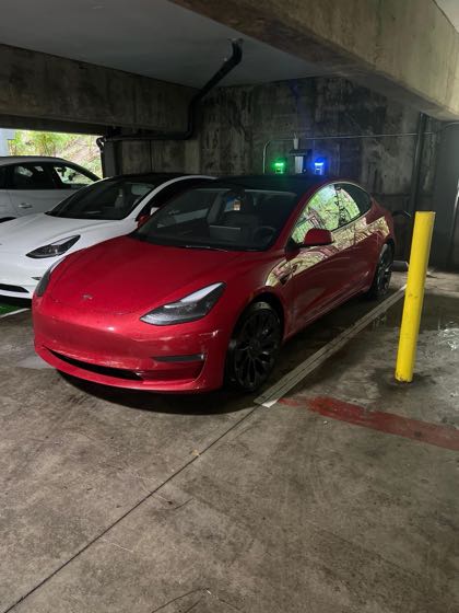 EV charger at Barham Apartments