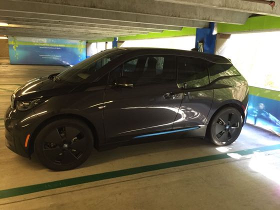 EV charger at Executive Square