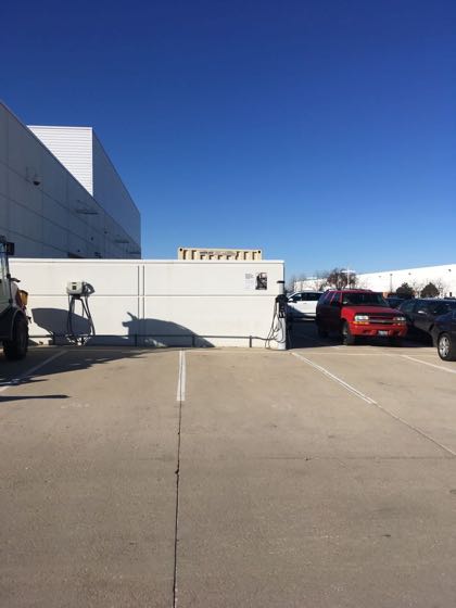 EV charger at Bill Jacobs BMW