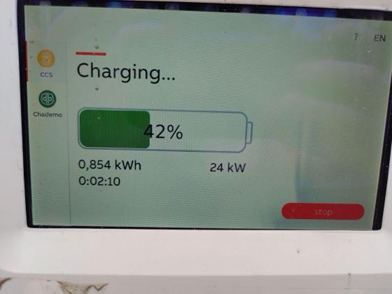 EV charger at Griffin Living