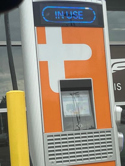 EV charger at Motorworld Hyundai