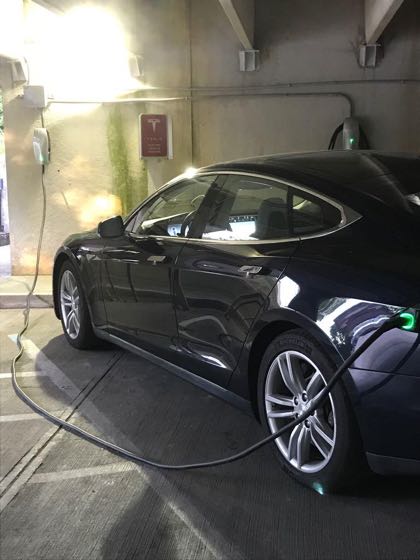 EV charger at Spring Mill Inn