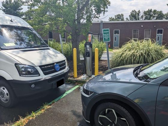 EV charger at MERCERCOUNTYNJ SYPEK PS1