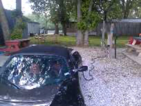EV charger at Indy Lakes RV Park