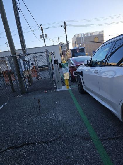 EV charger at 1313 Jefferson St Building