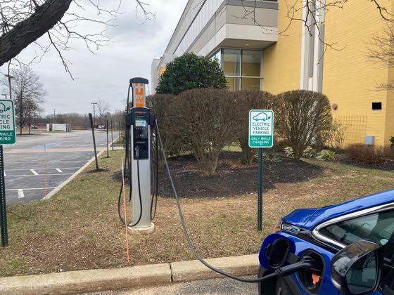 EV charger at CSG EV VFPP