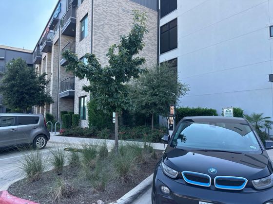 EV charger at Nexus East