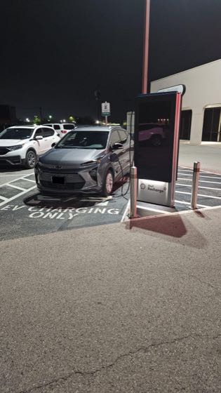 EV charger at Cinemark Cleburne Cinema 6