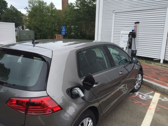 EV charger at Madison Art Cinemas