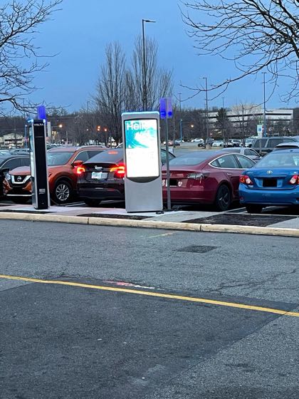 EV charger at Willowbrook - LensCrafters