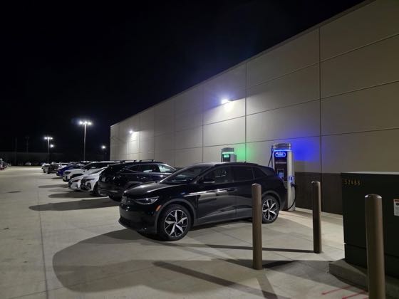EV charger at Mike Miller Hyundai