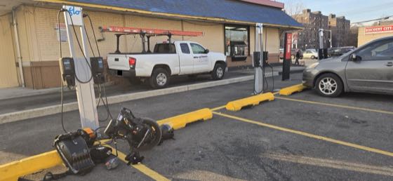 EV charger at Tindiglia's