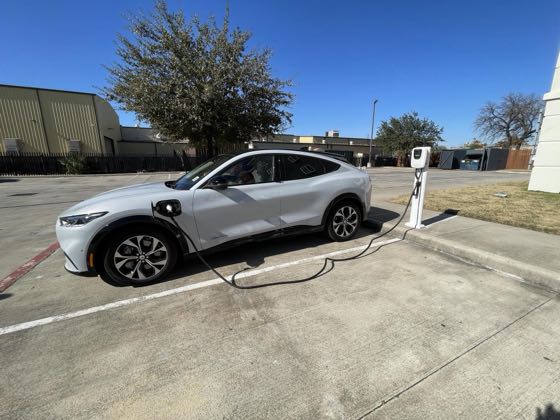EV charger at Candlewood Suites Houston I-10 East, an IHG Hotel