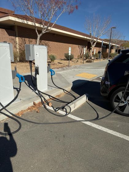 EV charger at Copper Mountain College Foundation