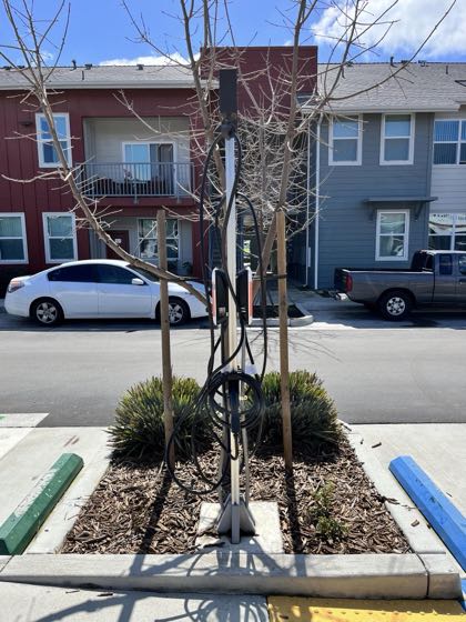 EV charger at Sierra Village