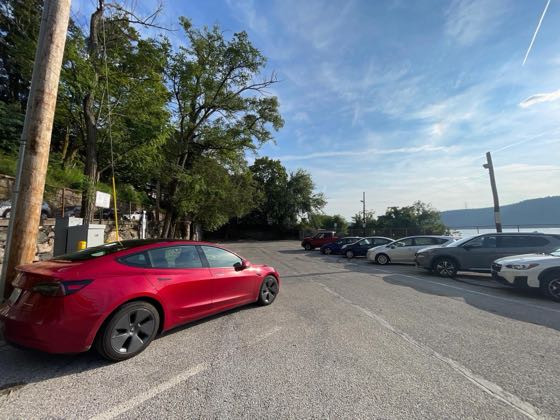 EV charger at Harriman Ave Parking Lot