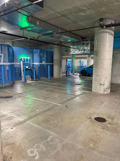 EV charger at Revel Fast Charging - South Williamsburg