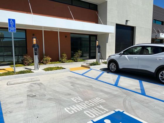 EV charger at 760 Fiero Ln Building