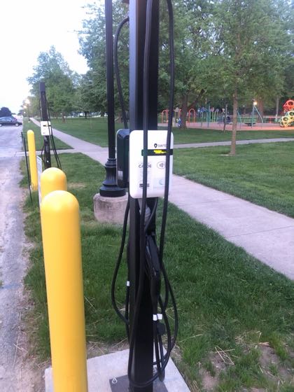 EV charger at Coldwater Park North