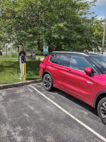 EV charger at Fishkill Endovascular - American Endovascular
