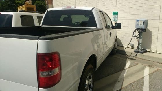 EV charger at City of Hemet Civic Center
