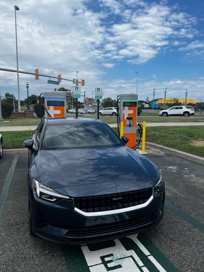 EV charger at Circle Liquor Store