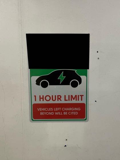 EV charger at Mission Inn Hotel & Spa Parking Garage