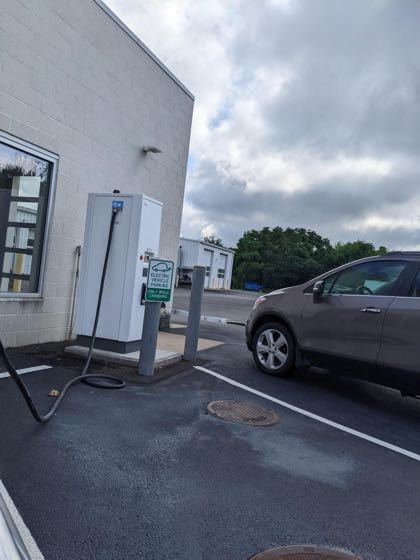 EV charger at Alexander Family Buick GMC