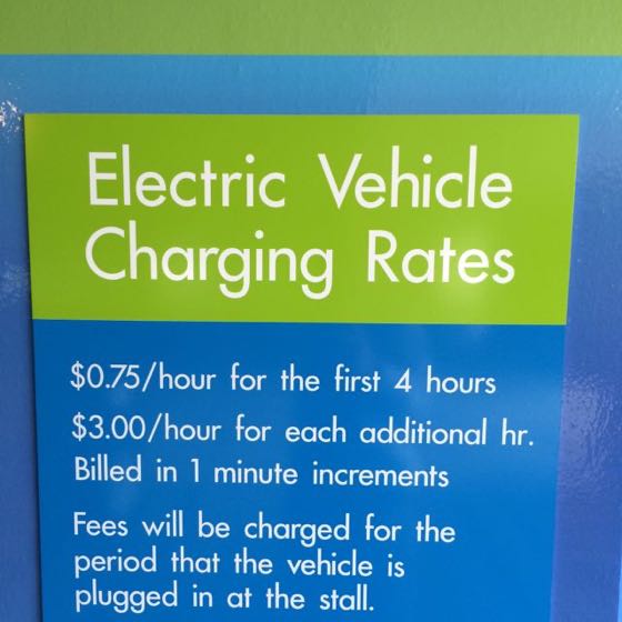 EV charger at Irvine Company Office Building