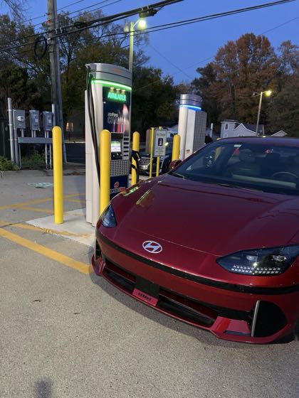 EV charger at Express Stop